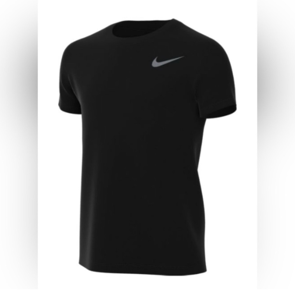 NWT Nike Black Team Legend Crew Short Sleeve T-Shirt Size Medium